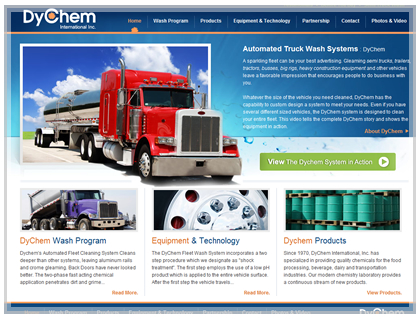 commercial industrial web design