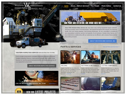 Mining marketing website design