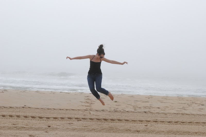 Enjoying Summer Beach 