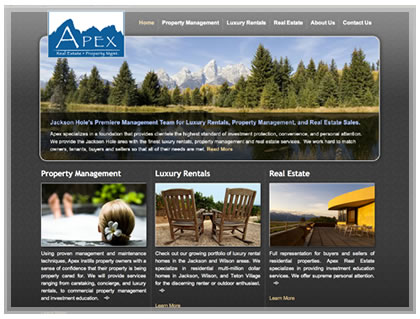 real estate web design